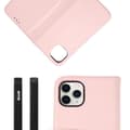 Pikkukuva 5 / 7: iPhone 11 Pro Plånboksfodral Läder Rvelon - Rosa