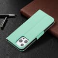 Miniatyrbillede 7 af 8: SKALO iPhone 13 Pro Max Premium Litchi Flip Cover - Turkis