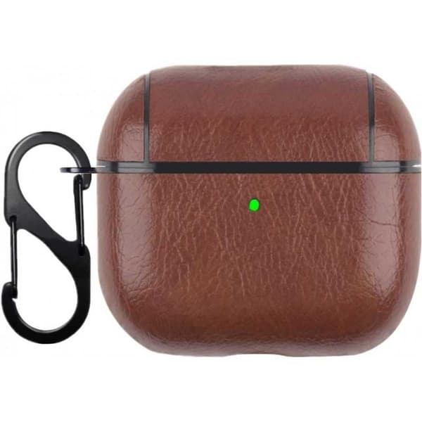 Stilrent Fodral för Airpods Gen. 1 & 2 Inkl. Karbinkrok