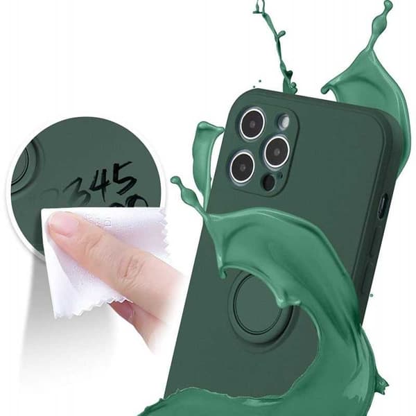 iPhone 12 Pro Max Stöttåligt Skal med Ringhållare CamShield