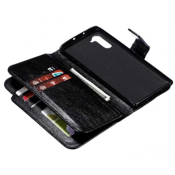 Samsung Note 10 Praktisk tegnebog taske med 12-Fack Array V4