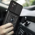 Miniatyrbilde 3 av 7: Beskyttelsedeksel med kamerabeskyttelse & Magnet Samsung Galaxy S20 FE Sort