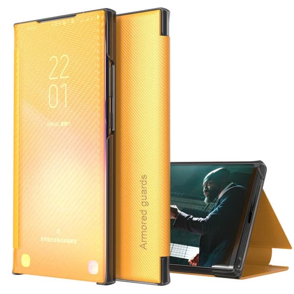 Kevlar Flipdeksel Samsung Galaxy S22 Plus : Farge - Gul