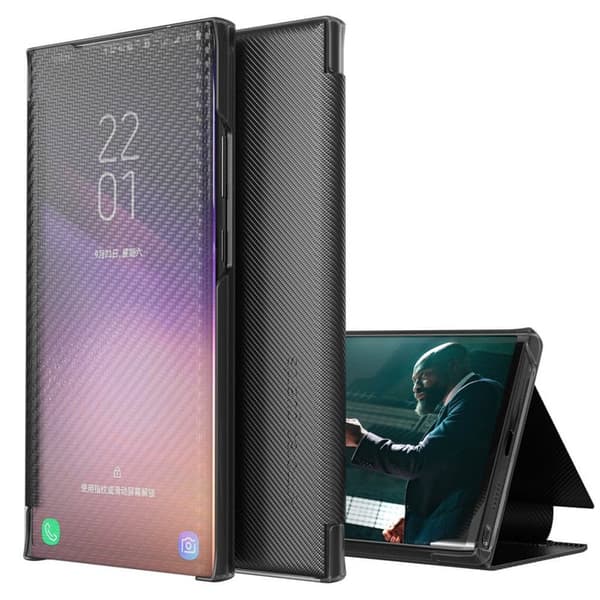 Kevlar Flipdeksel Samsung Galaxy S22 Plus : Farge - Svart