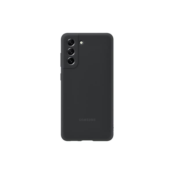 Samsung Original Galaxy S21 FE Skal Silicone Cover Svart