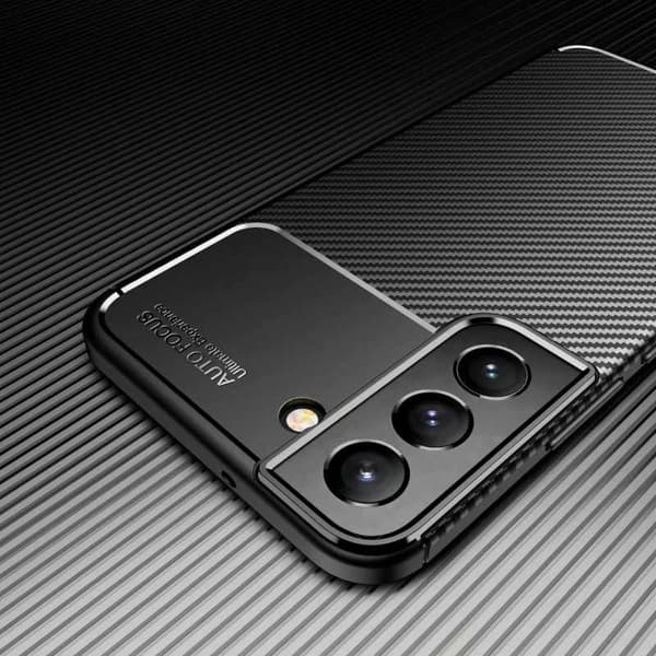 Samsung Galaxy S21 FE Shockproof Slim Cover FullCarbon V4