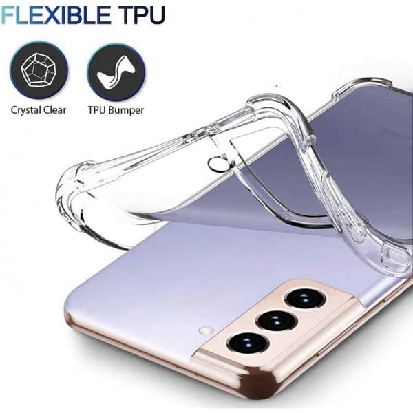 Samsung S21 FE Stødabsorberende Silikone Shell Shockr