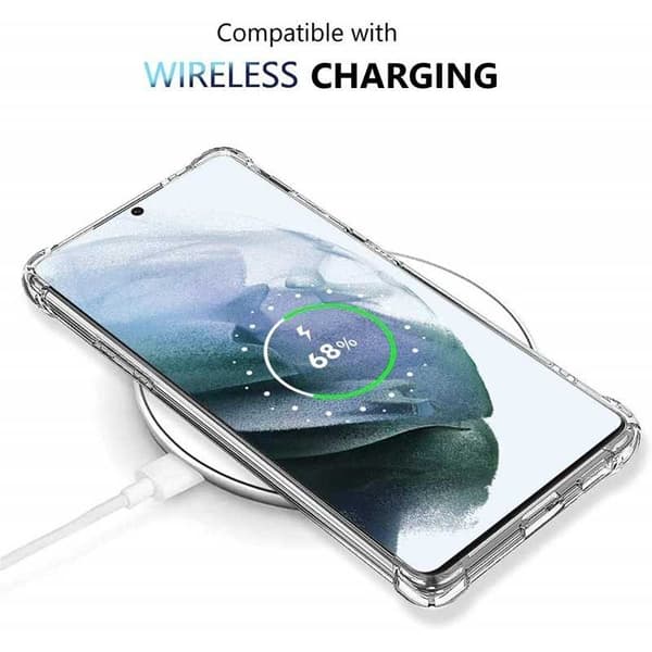 Samsung S21 FE Stødabsorberende Silikone Shell Shockr