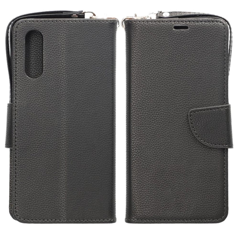 Sony Xperia 10 III Plånboksfodral med Stativ - Svart