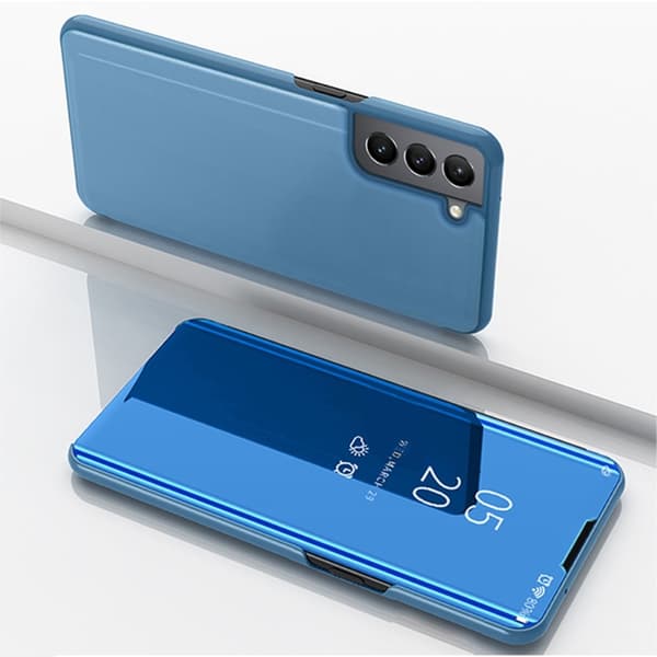 Samsung Galaxy S22 5G fönsterfodral - Sky Blue