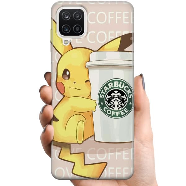 Samsung Galaxy A12 TPU Matkapuhelimen kuori Kawaii
