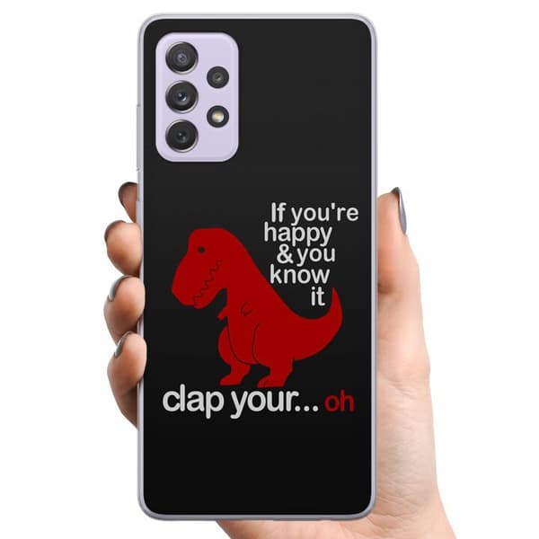 Samsung Galaxy A52s 5G TPU Mobildeksel Dinosaur
