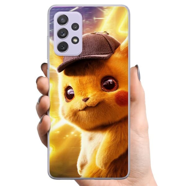 Samsung Galaxy A52s 5G TPU Mobilcover Detektiv Pikachu