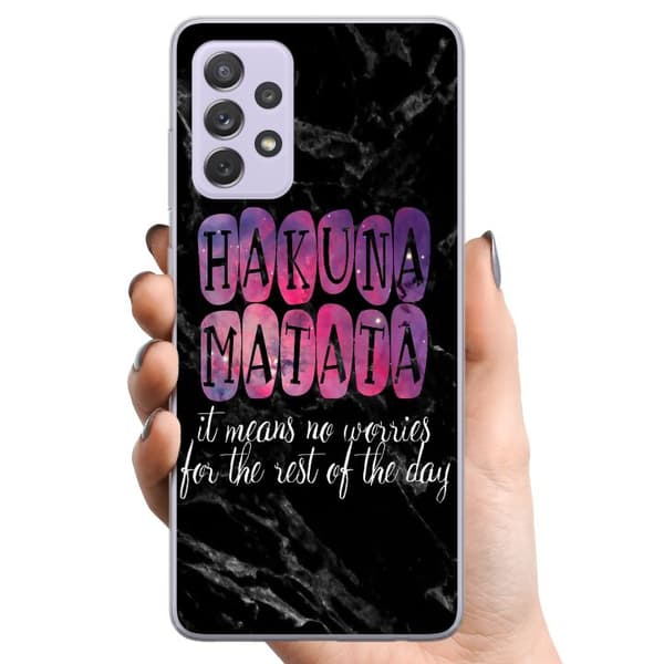 Samsung Galaxy A52s 5G TPU Mobilcover Hakuna Matata