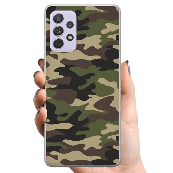 Samsung Galaxy A52s 5G TPU Mobilcover Militær