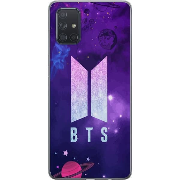 Samsung Galaxy A71 Genomskinligt Skal BTS