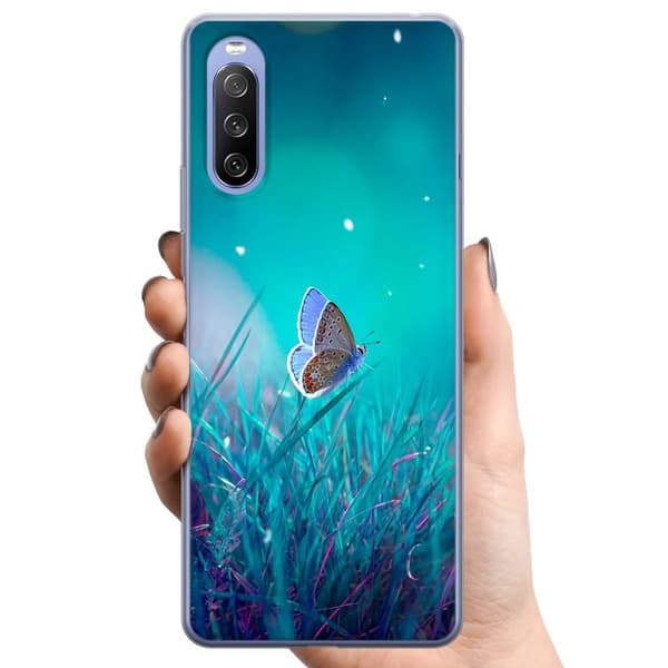 Sony Xperia 10 III TPU Mobilskal Magical Butterfly