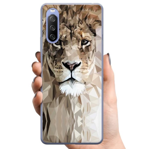 Sony Xperia 10 III TPU Matkapuhelimen kuori Leijona