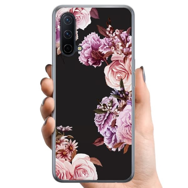 OnePlus Nord CE 5G TPU Matkapuhelimen kuori Kukat