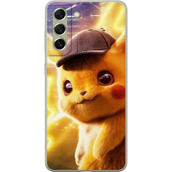 Samsung Galaxy S21 FE 5G Gjennomsiktig deksel Detektiv Pikachu