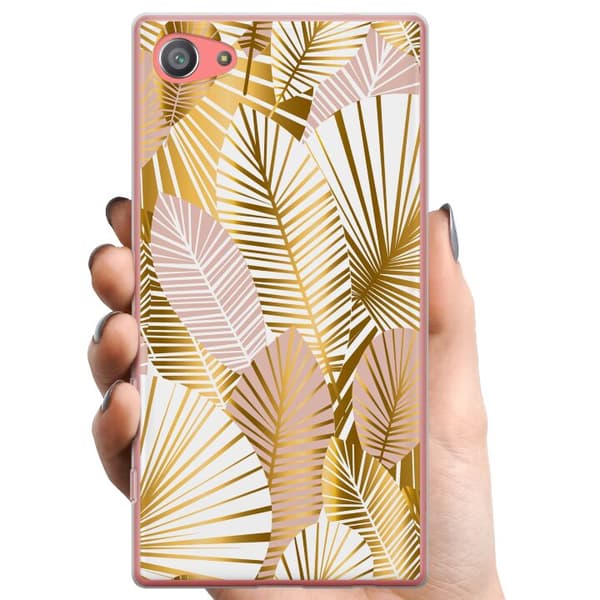 Sony Xperia Z5 Compact TPU Mobildeksel Gull
