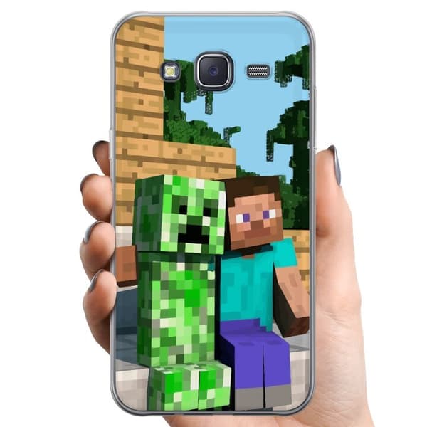 Samsung Galaxy J5 TPU Mobilskal MineCraft