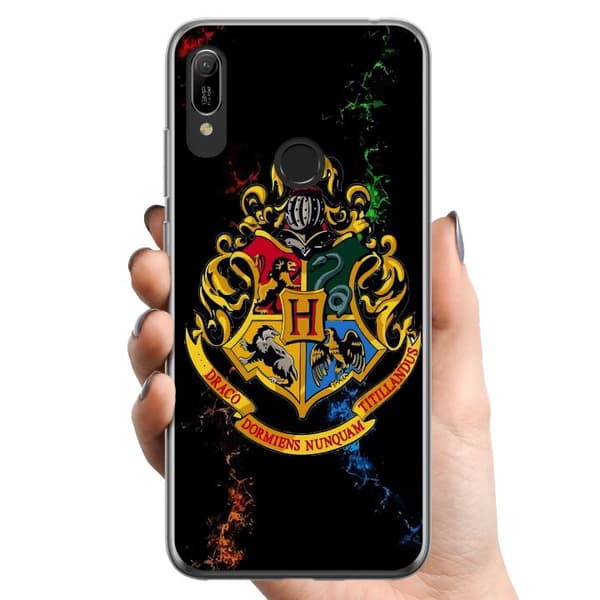Huawei Y6 (2019) TPU Mobilcover Harry Potter