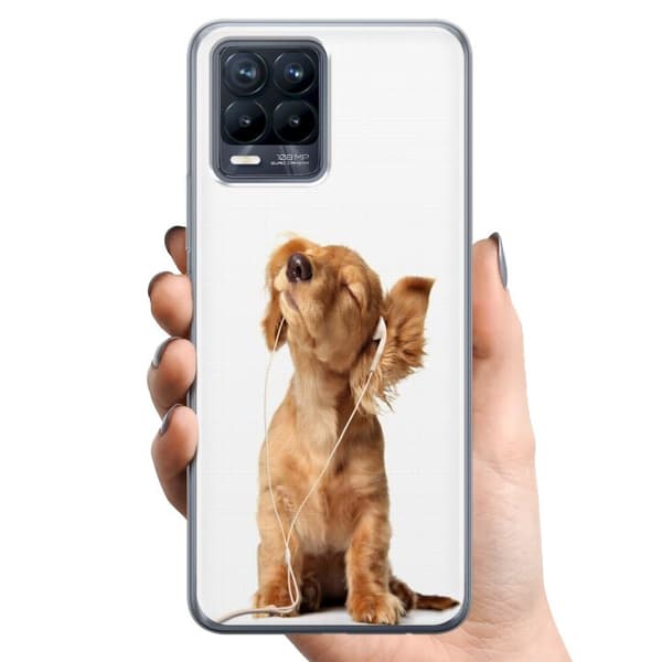 Realme 8 TPU Mobilcover Hund