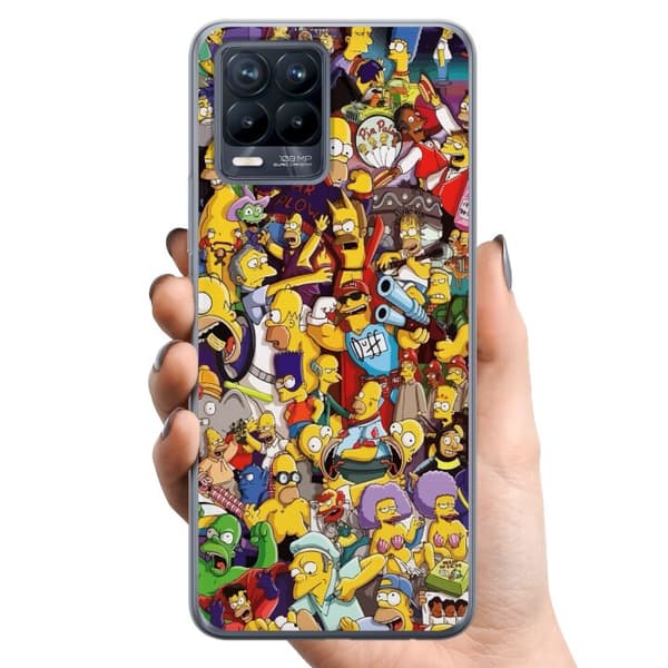 Realme 8 TPU Mobilcover Simpsons