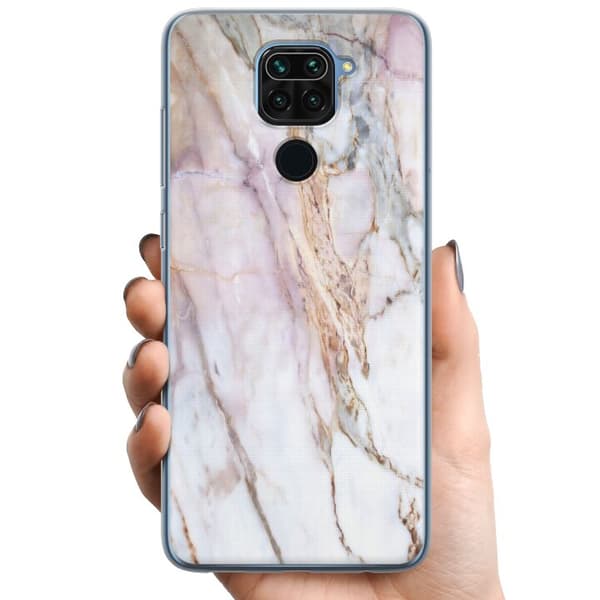 Xiaomi Redmi Note 9 TPU Mobilcover Marmar