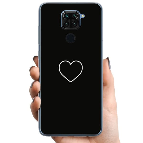 Xiaomi Redmi Note 9 TPU Mobilcover Hjerte