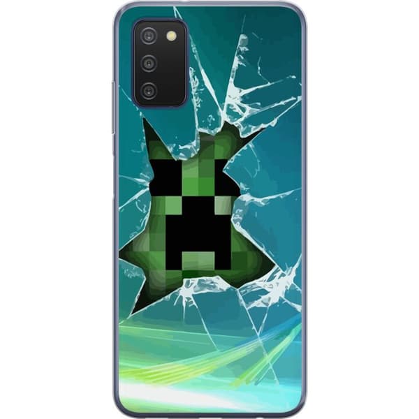 Samsung Galaxy A03s Skal / Mobilskal - MineCraft