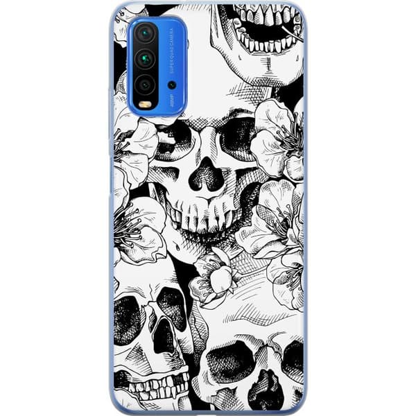 Xiaomi Redmi 9T Deksel / Mobildeksel - skalle
