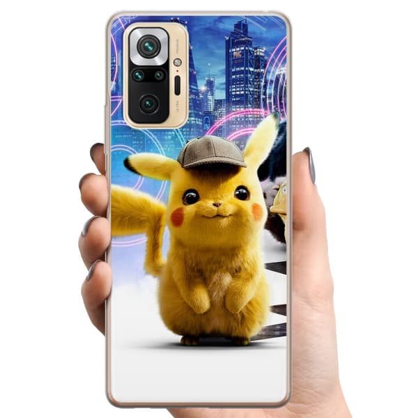 Xiaomi Redmi Note 10 Pro TPU Mobilskal Detective Pikachu - Pikachu