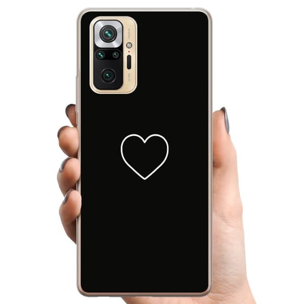 Xiaomi Redmi Note 10 Pro TPU Mobilskal Hjärta
