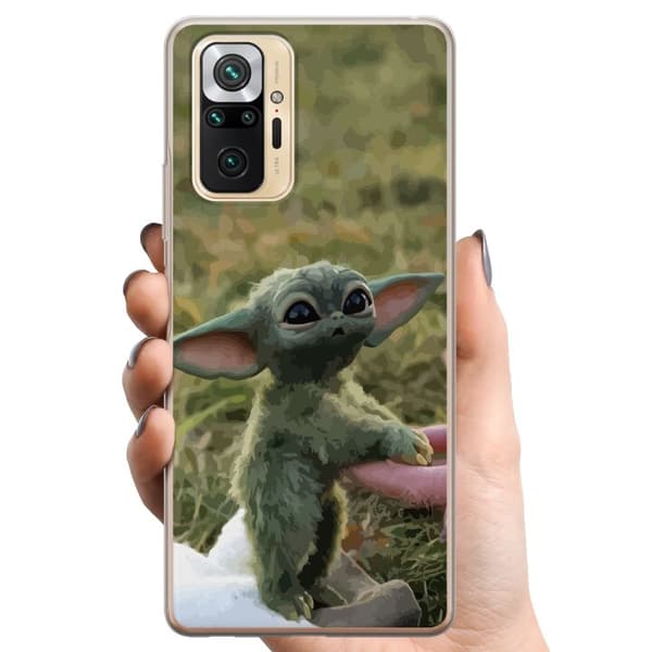 Xiaomi Redmi Note 10 Pro TPU Matkapuhelimen kuori Yoda