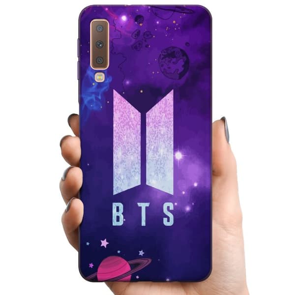 Samsung Galaxy A7 (2018) TPU Mobilcover BTS