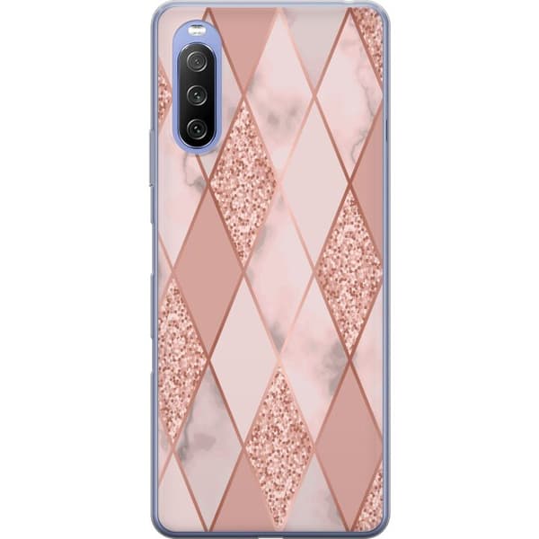 Sony Xperia 10 III Lite Läpinäkyvä kuori Hieman Hienostunut