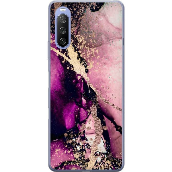 Sony Xperia 10 III Lite Läpinäkyvä kuori Lollimake