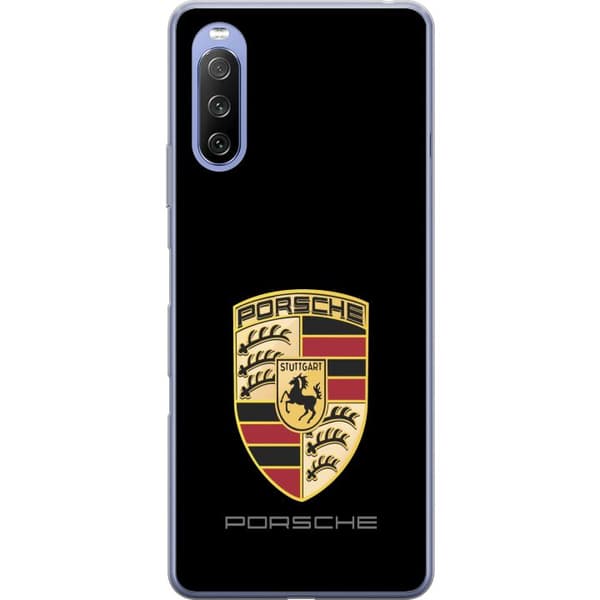 Sony Xperia 10 III Lite Läpinäkyvä kuori Porsche