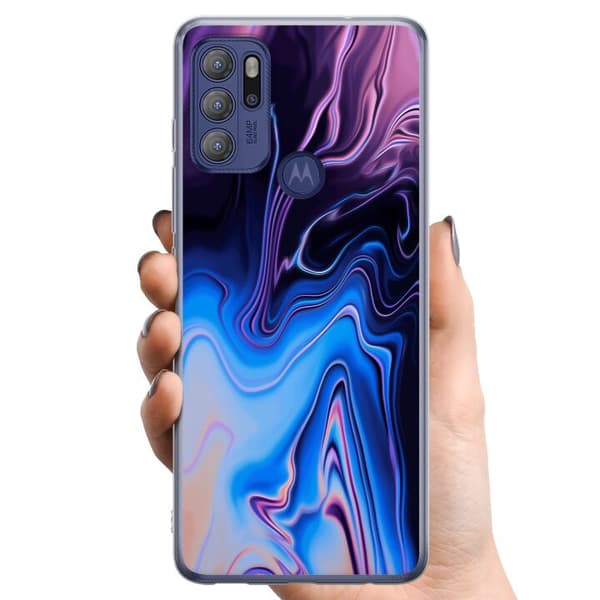 Motorola Moto G60S TPU Mobilcover Mønster