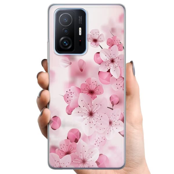 Xiaomi 11T TPU Mobilskal Cherry Blossom
