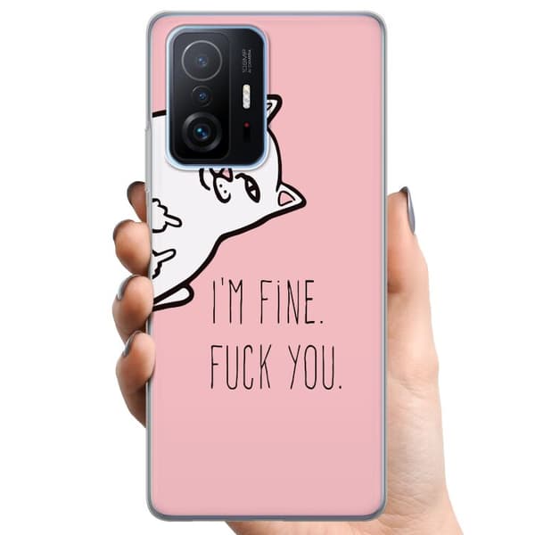 Xiaomi 11T TPU Mobilcover Fin
