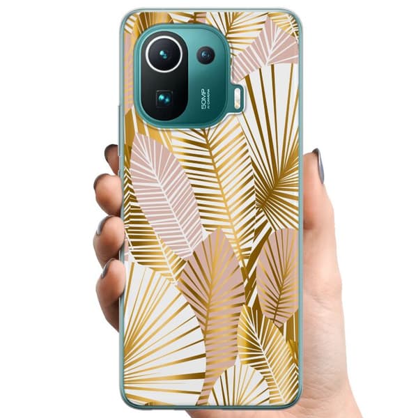 Xiaomi Mi 11 Pro TPU Matkapuhelimen kuori Kulta