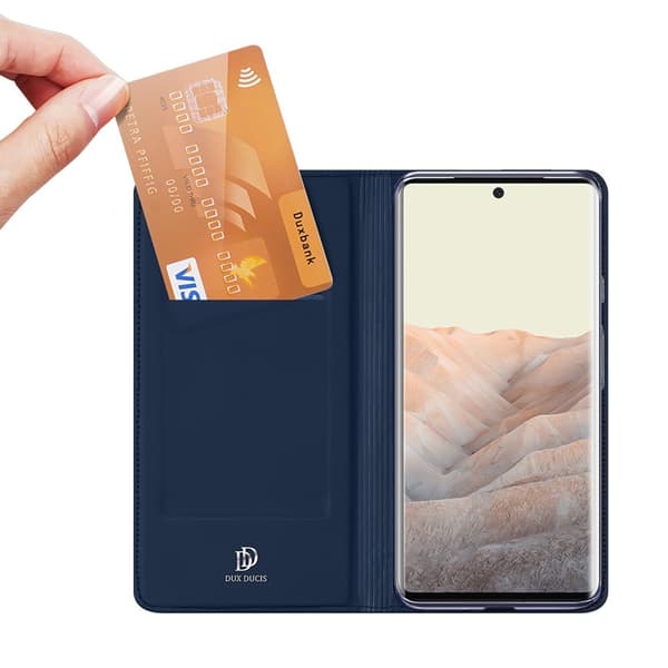 DUX DUCIS Google Pixel 6 Pro Fodral Skin Pro Series Blå