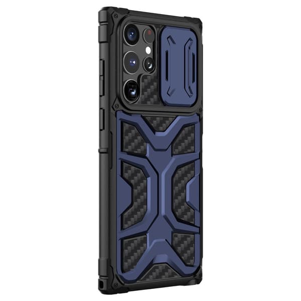 Nillkin Samsung Galaxy S22 Ultra Cover Adventurer Case Blå