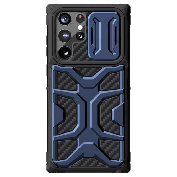 Nillkin Samsung Galaxy S22 Ultra Cover Adventurer Case Blå