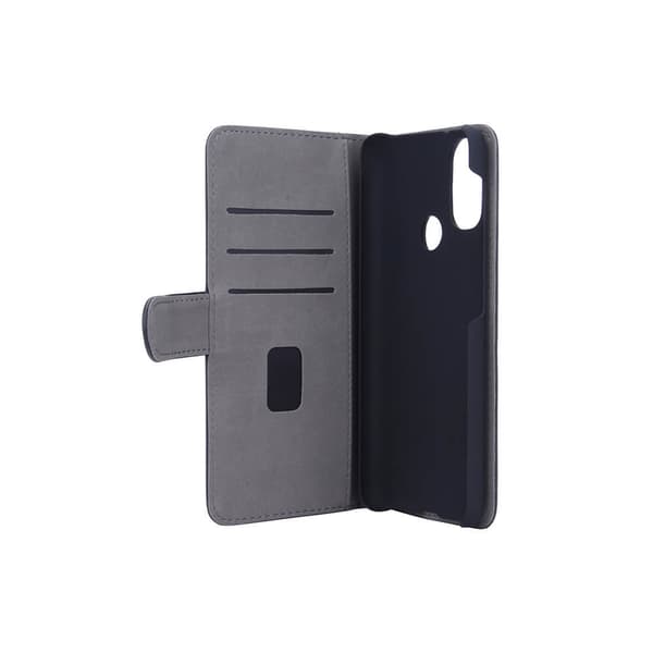 Lommebokdeksel Svart - Motorola Moto E20/E30/E40