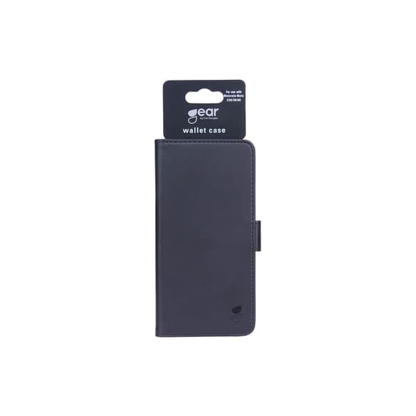 Lommebokdeksel Svart - Motorola Moto E20/E30/E40