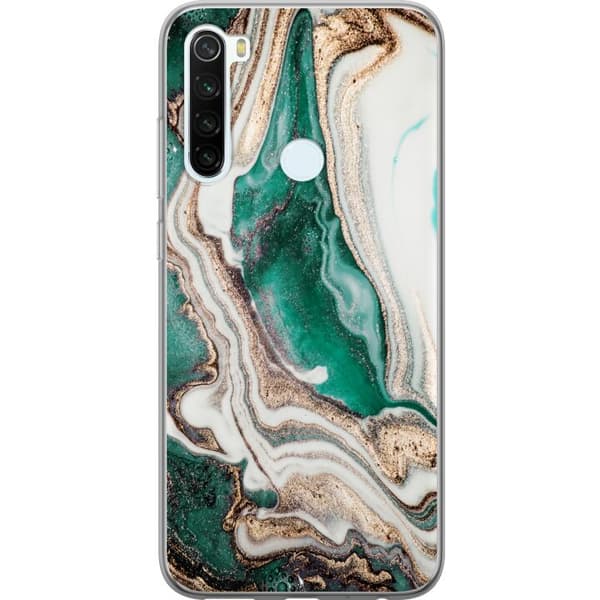 Xiaomi Redmi Note 8 Genomskinligt Skal Jungle